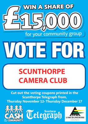 Cash for Community - Vote Camera Club!