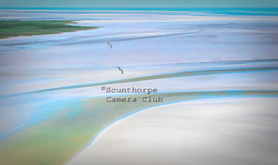 Low tide, Baie de Mont St Michel