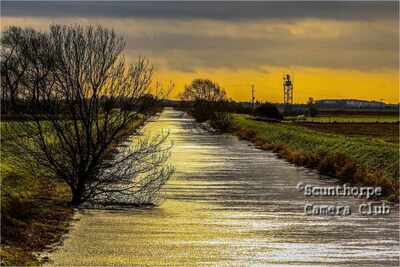 Ancholme River sunset