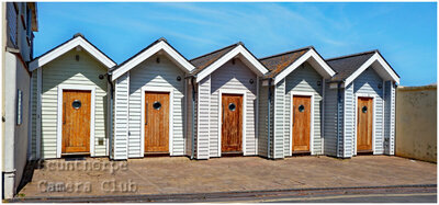 Beach huts, Shaldon. Teignmouth 