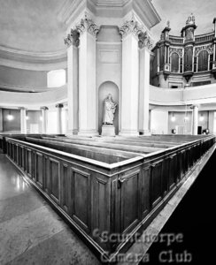 Inside Helsinki cathedral 