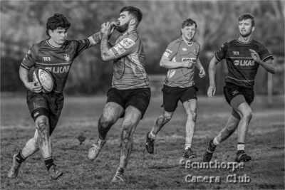 Rugby on a Wet Saturday afternoon 